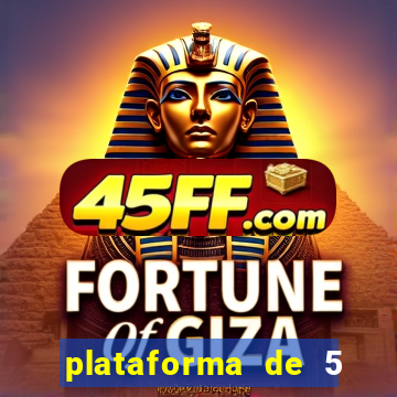 plataforma de 5 reais fortune tiger